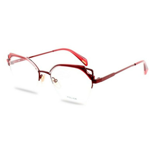 Ladies' Spectacle frame Police VPLA0408E6 Red Violet