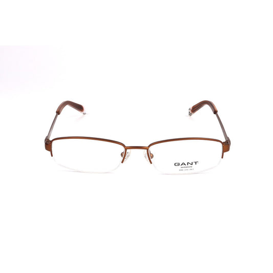 Unisex'Spectacle frame Gant LAUREL-SLBR ø 50 mm Brown