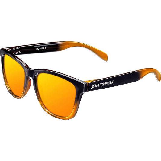 Unisex Sunglasses Northweek Gradiant Ø 47 mm Black Orange