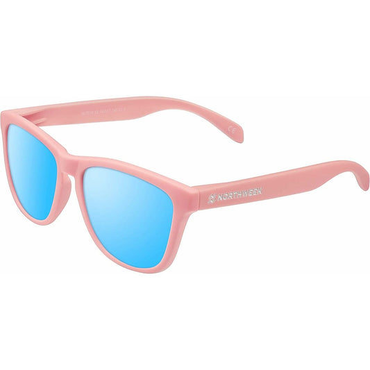 Unisex Sunglasses Northweek Regular Matte Ø 47 mm Light Blue Pink