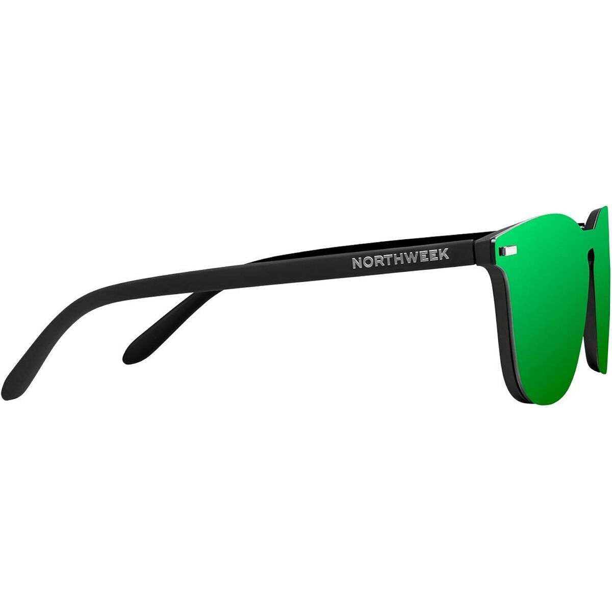 Unisex Sunglasses Northweek Wall Phantom Ø 45 mm Green Black
