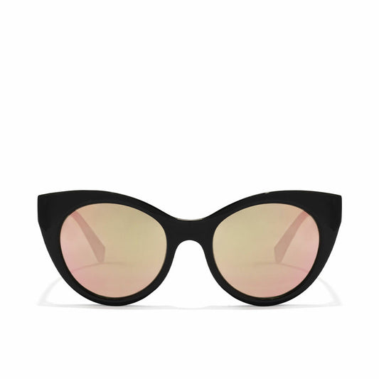 Unisex Sunglasses Hawkers Divine Black Pink Golden Polarised (Ø 50 mm)