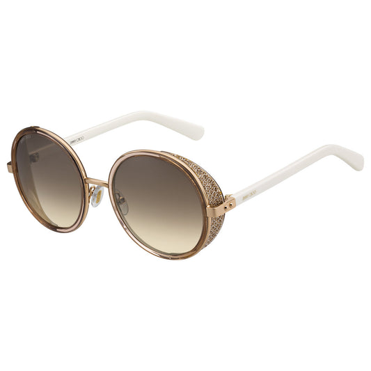 Ladies' Sunglasses Jimmy Choo S White Golden